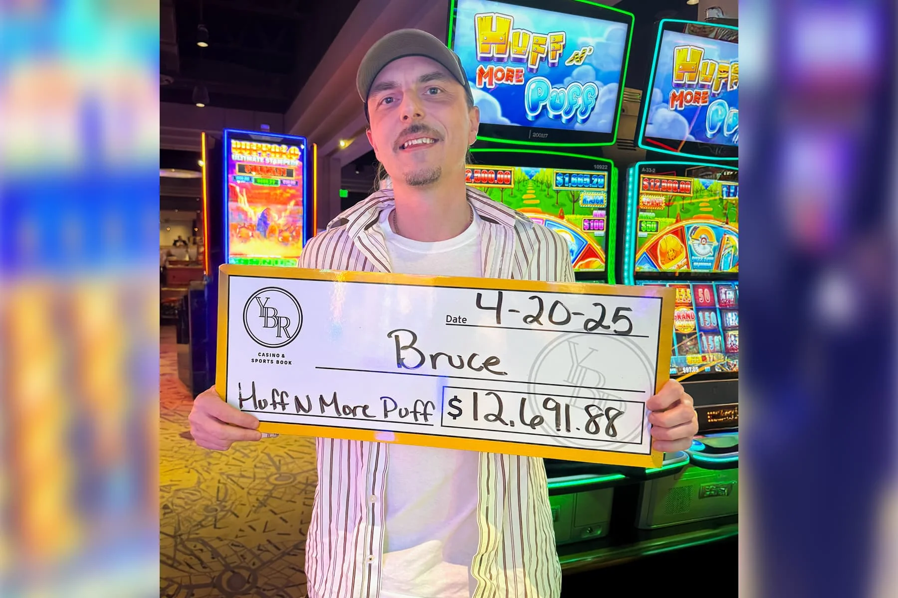 Bruce won $12,691