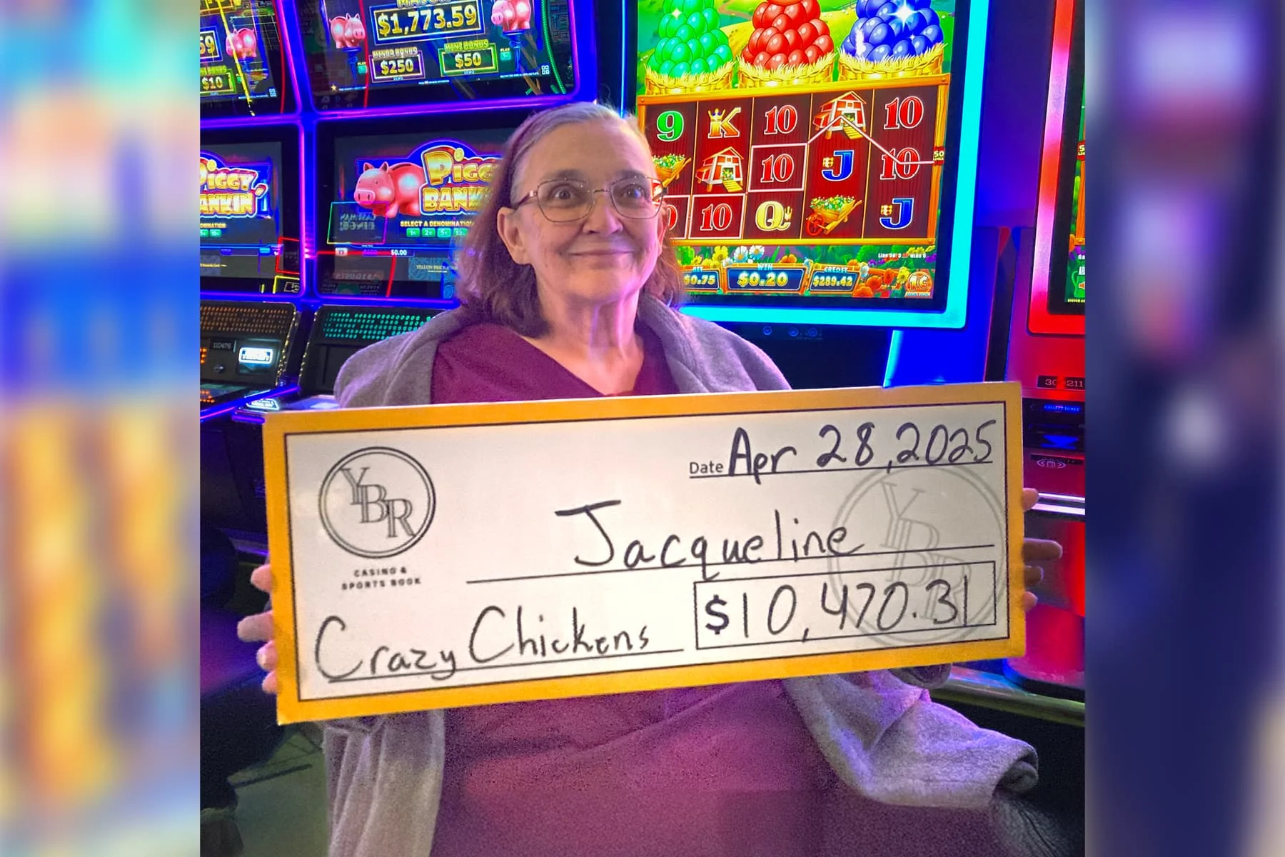 Jacqueline won $10,420