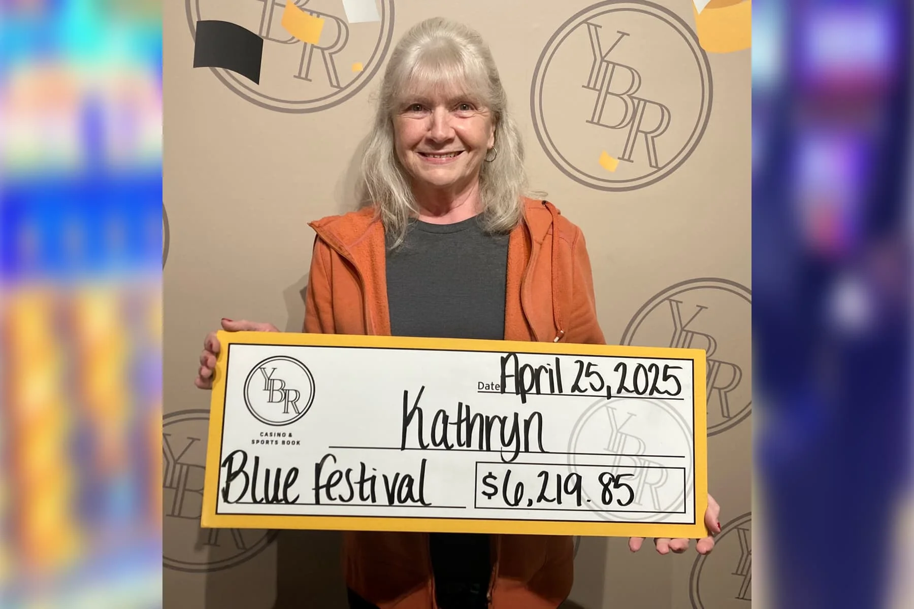 Kathryn won $6,219