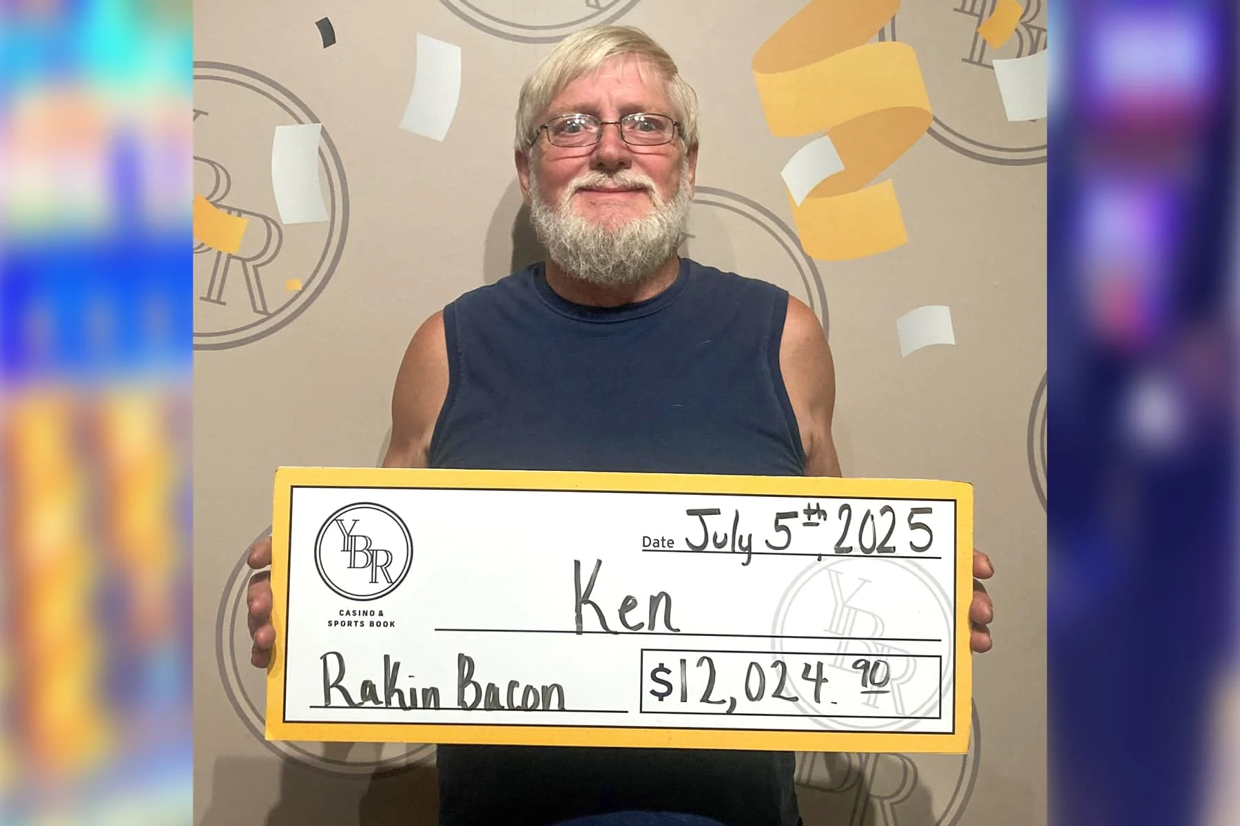 Ken won $12,024