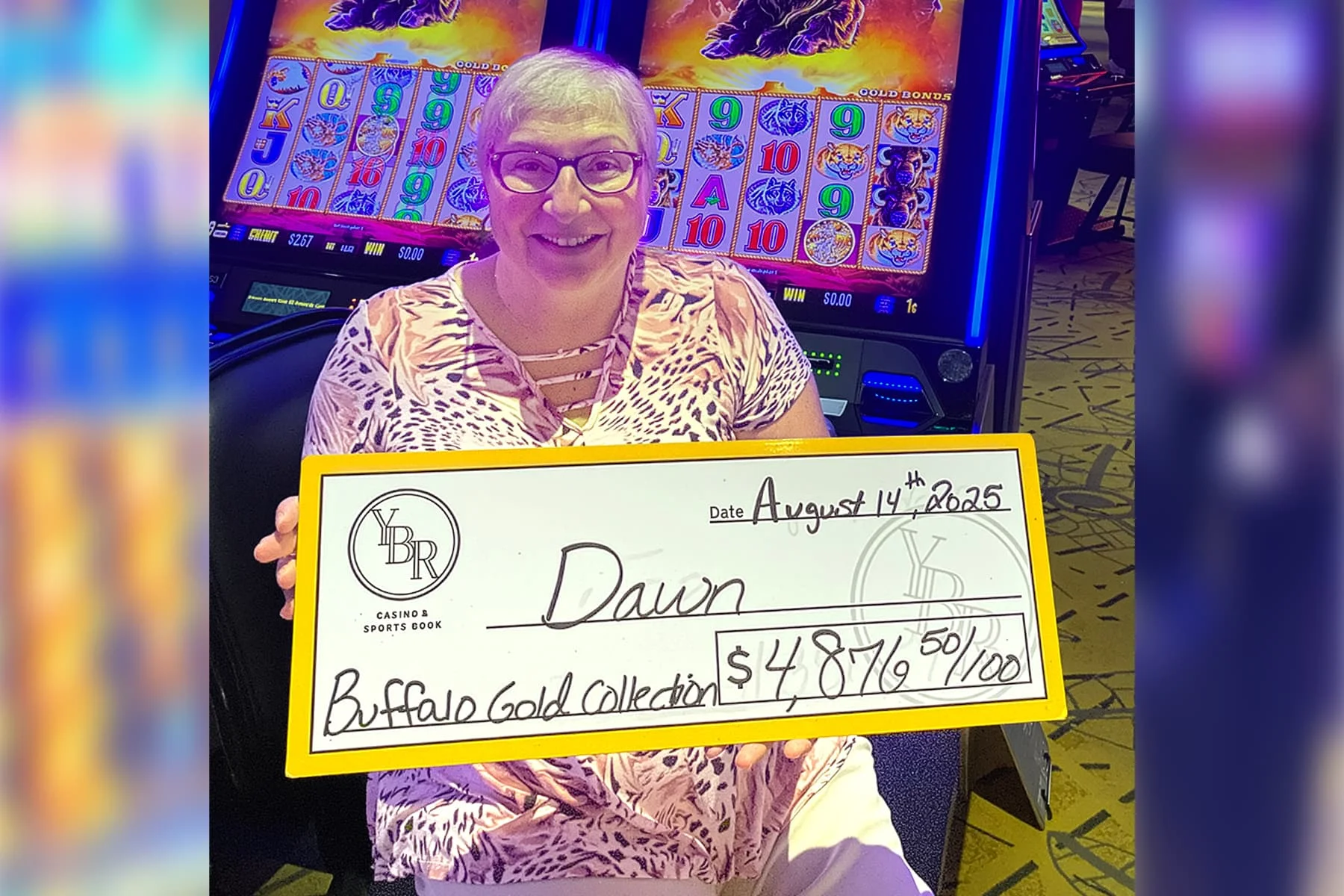 Dawn won $4,876