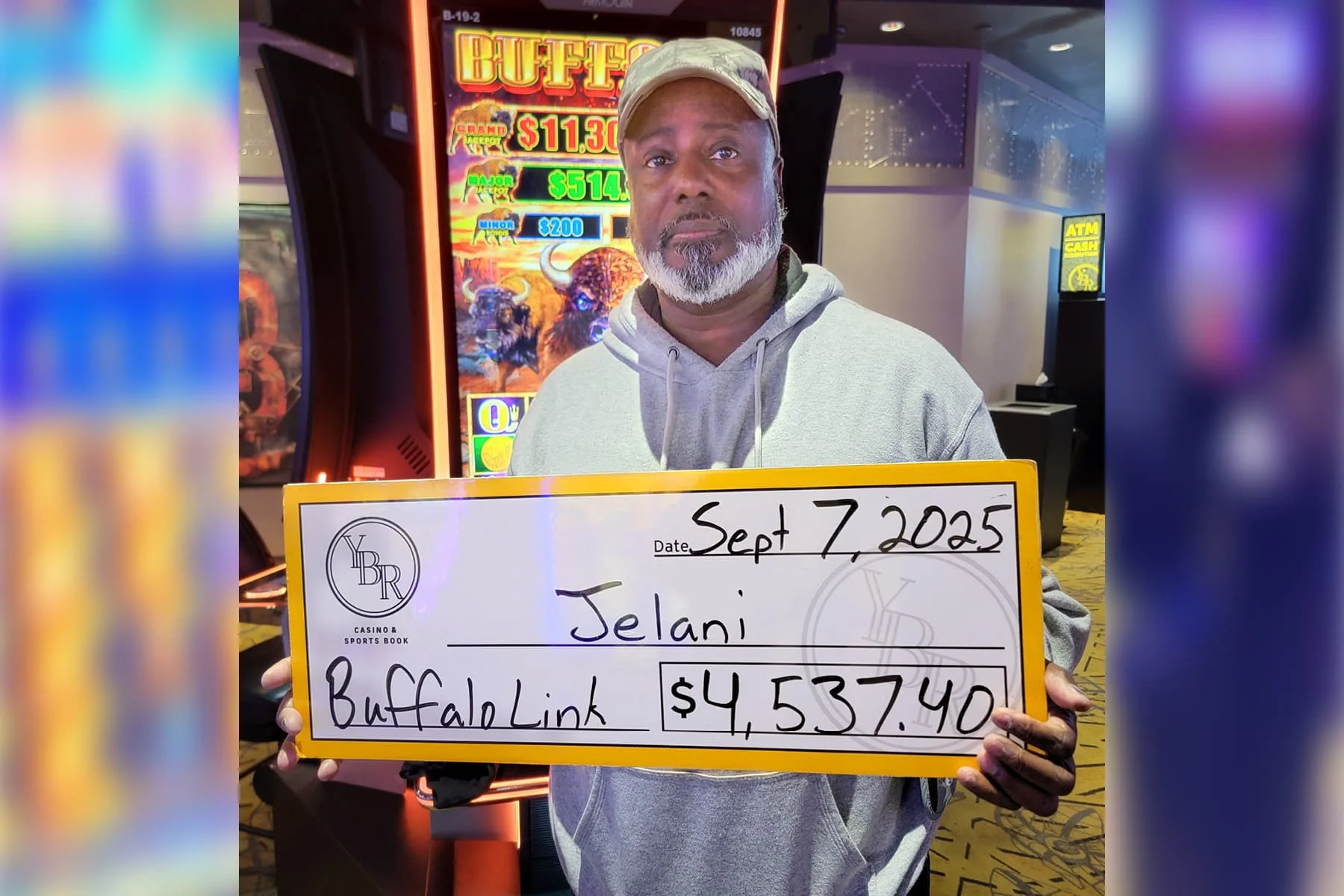 Jelani won $4,537