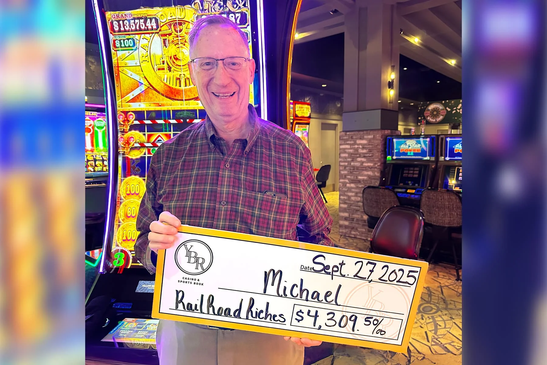 Michael won $4,309