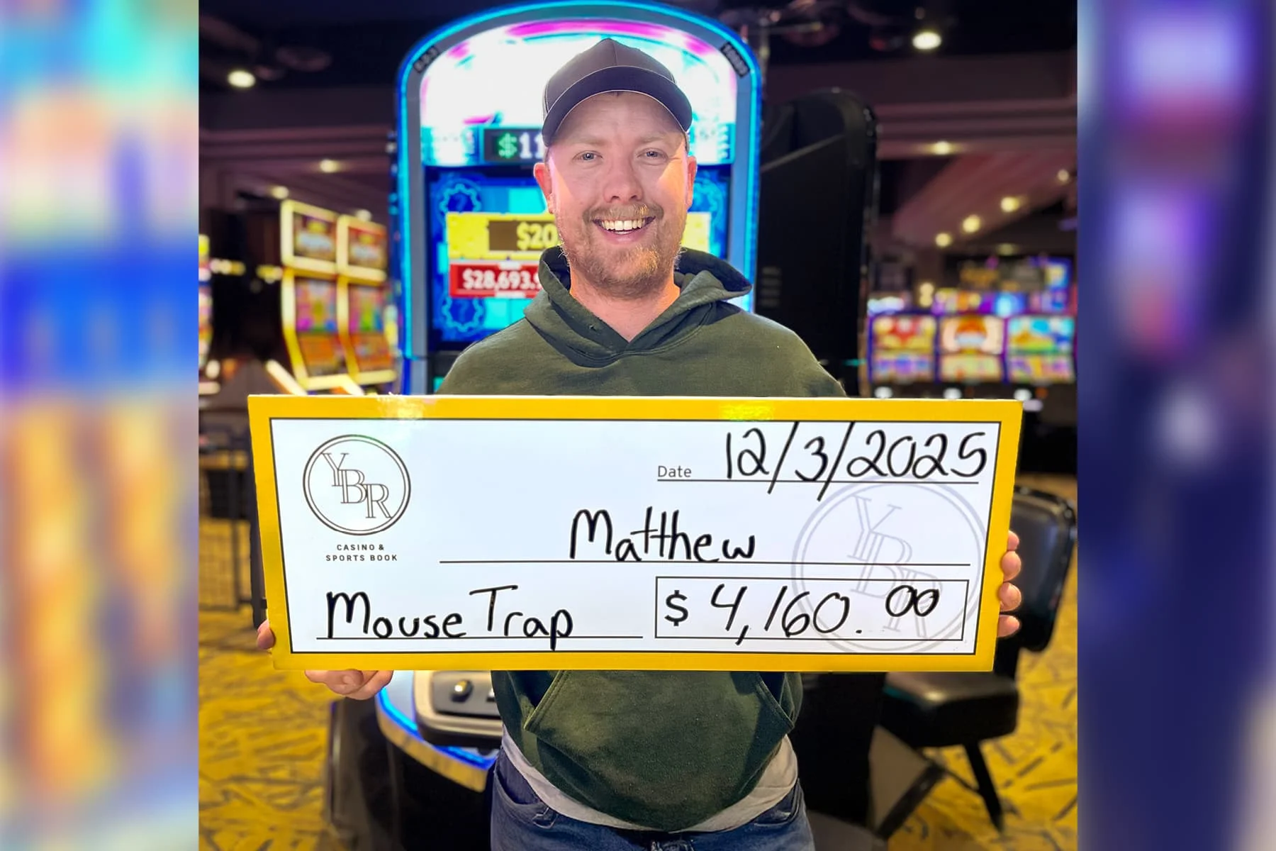 Matthew won $4,160