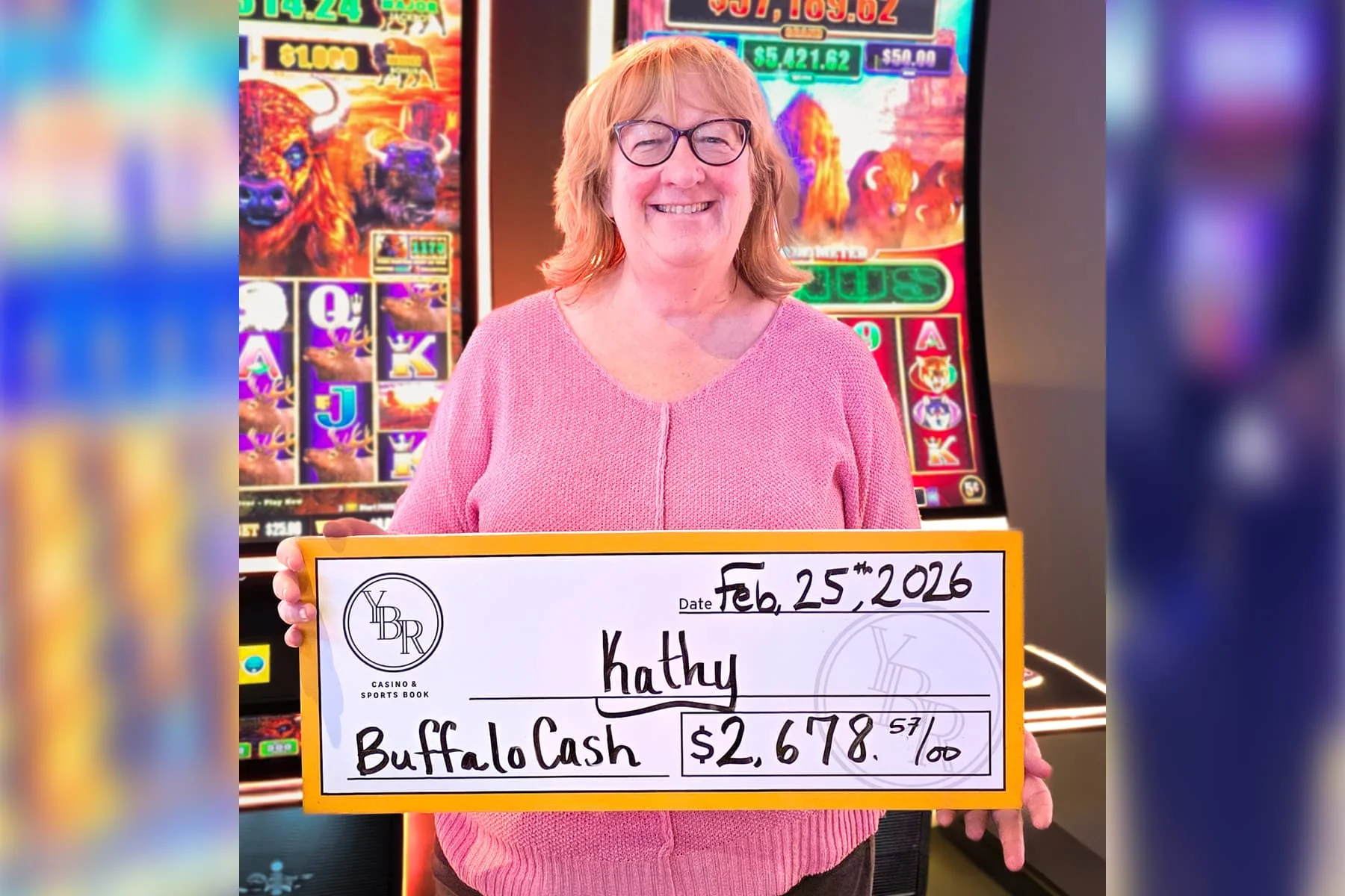 Kathy won $2,678