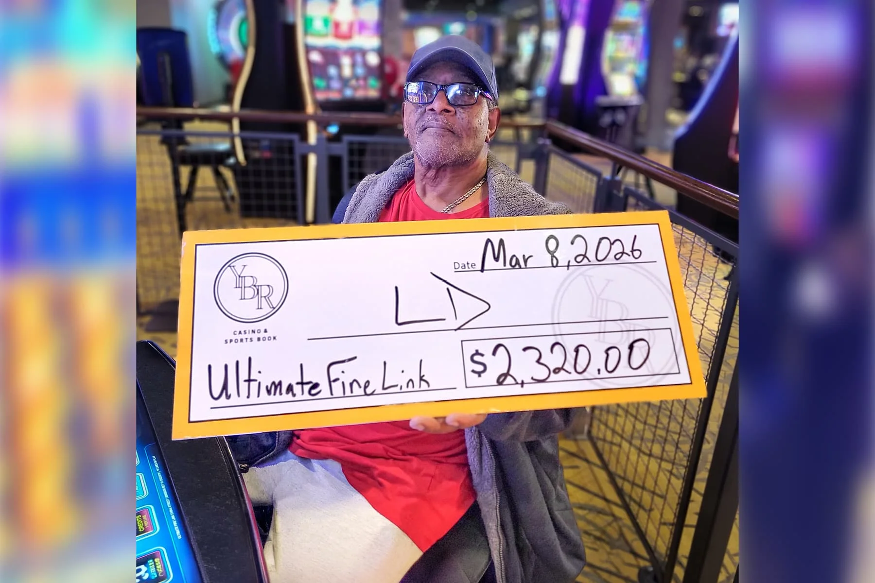 LD won $2,320