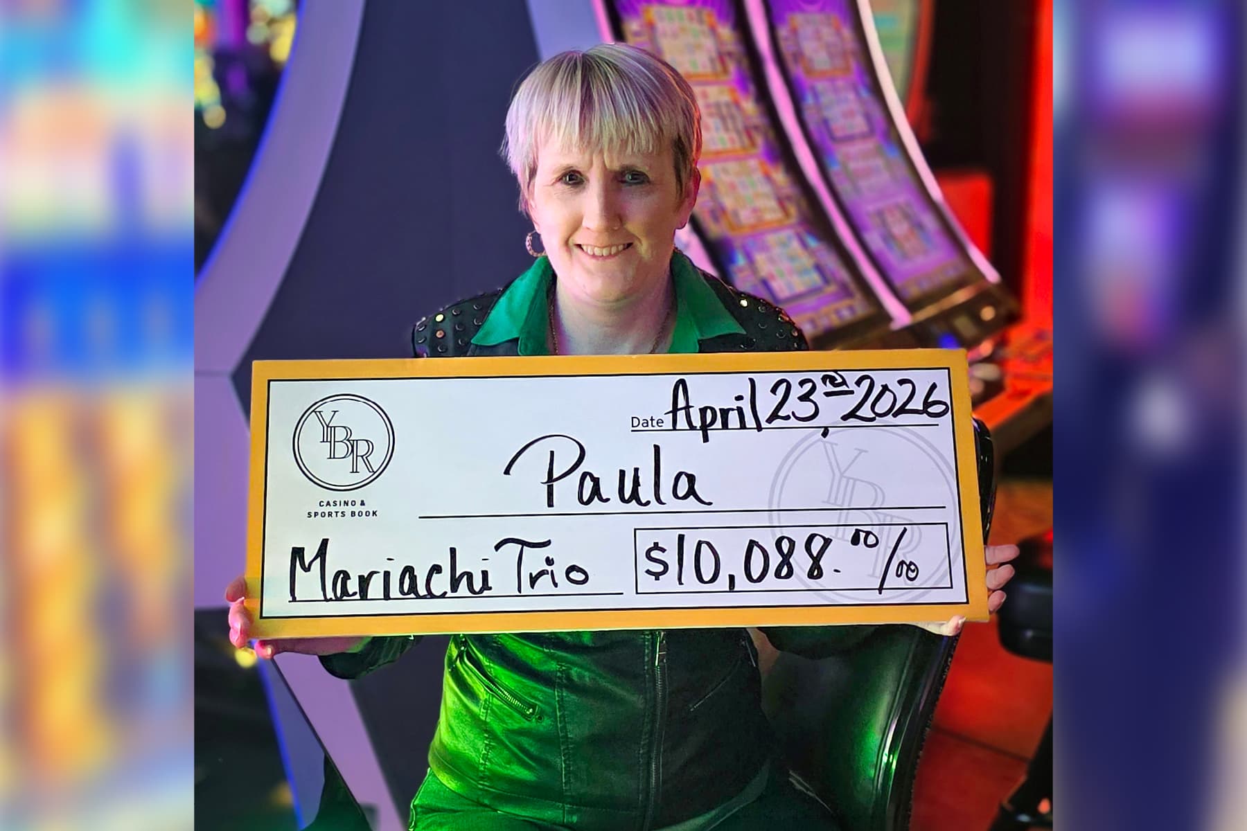 Paula won $10,088