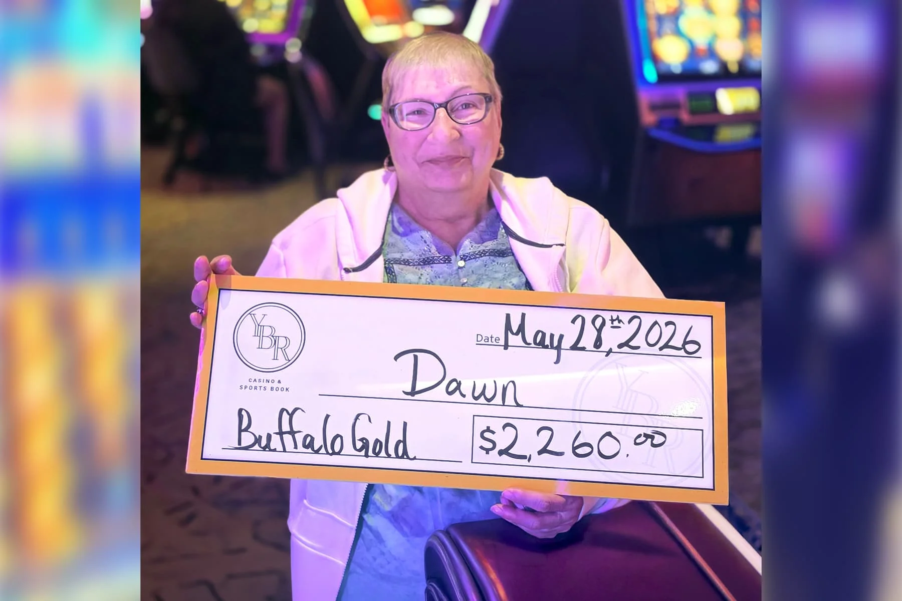 Dawn won $2,260