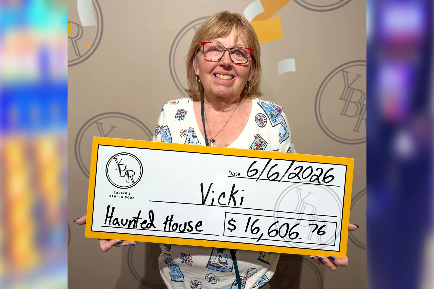 Vicki won $16,606