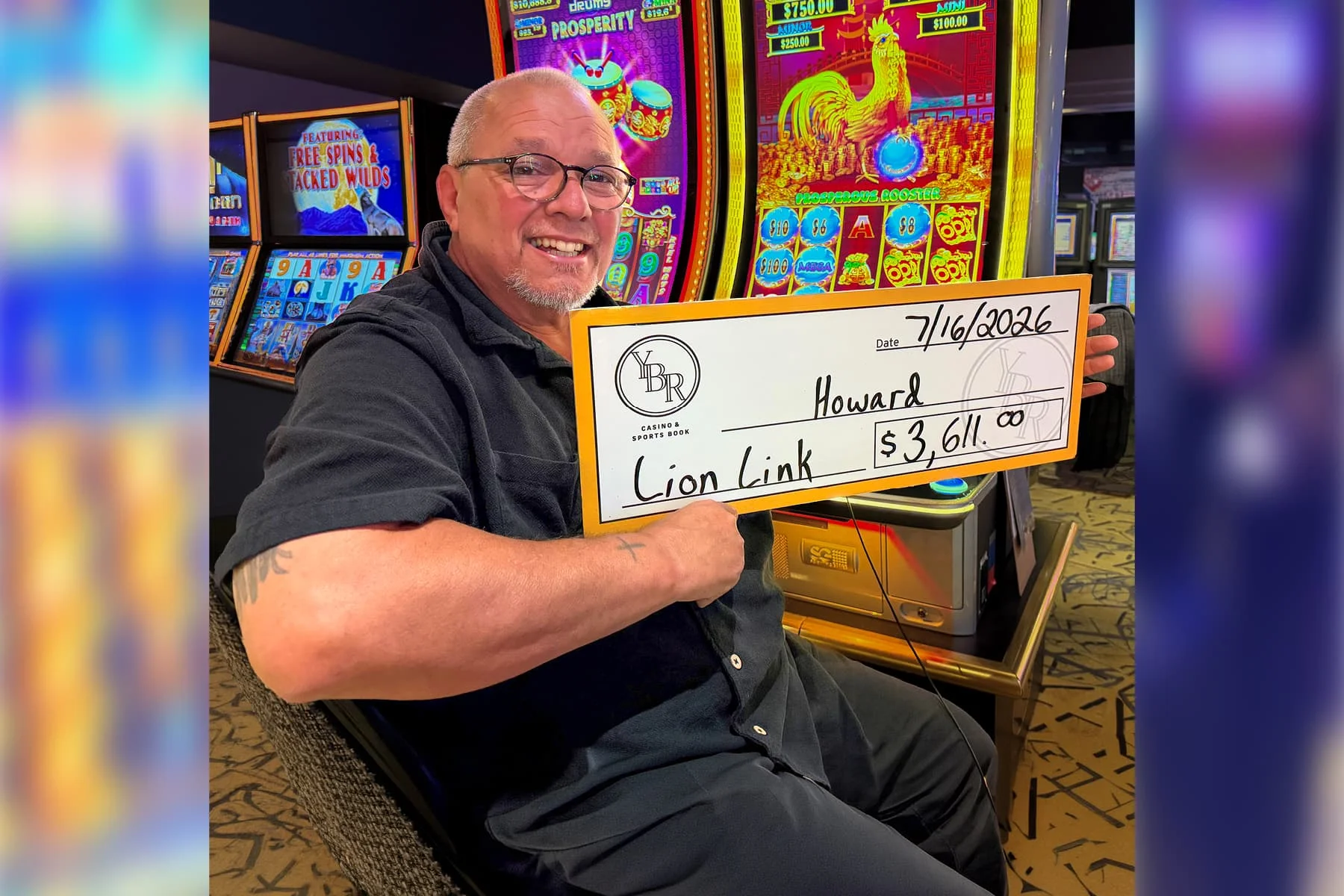 Howard won $3,611