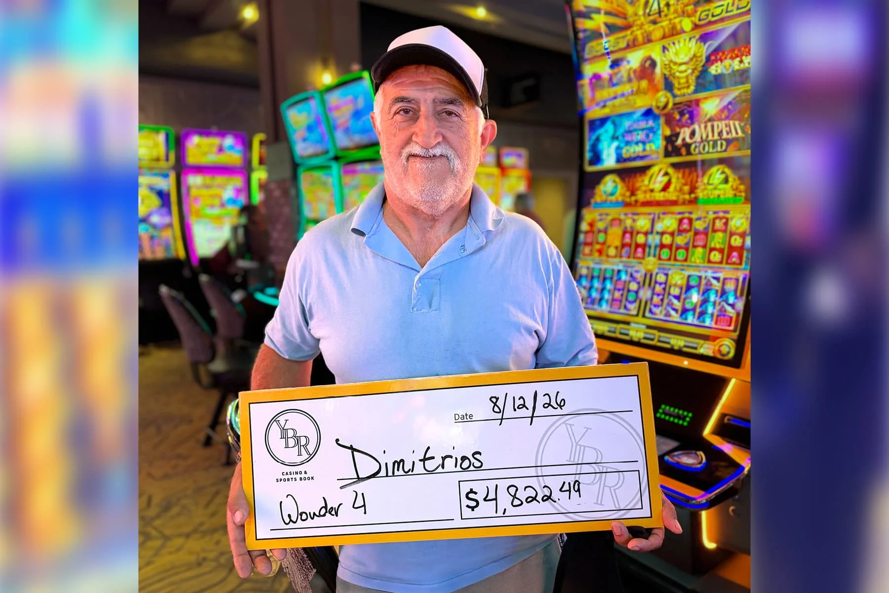 Dimitrios won $4,822