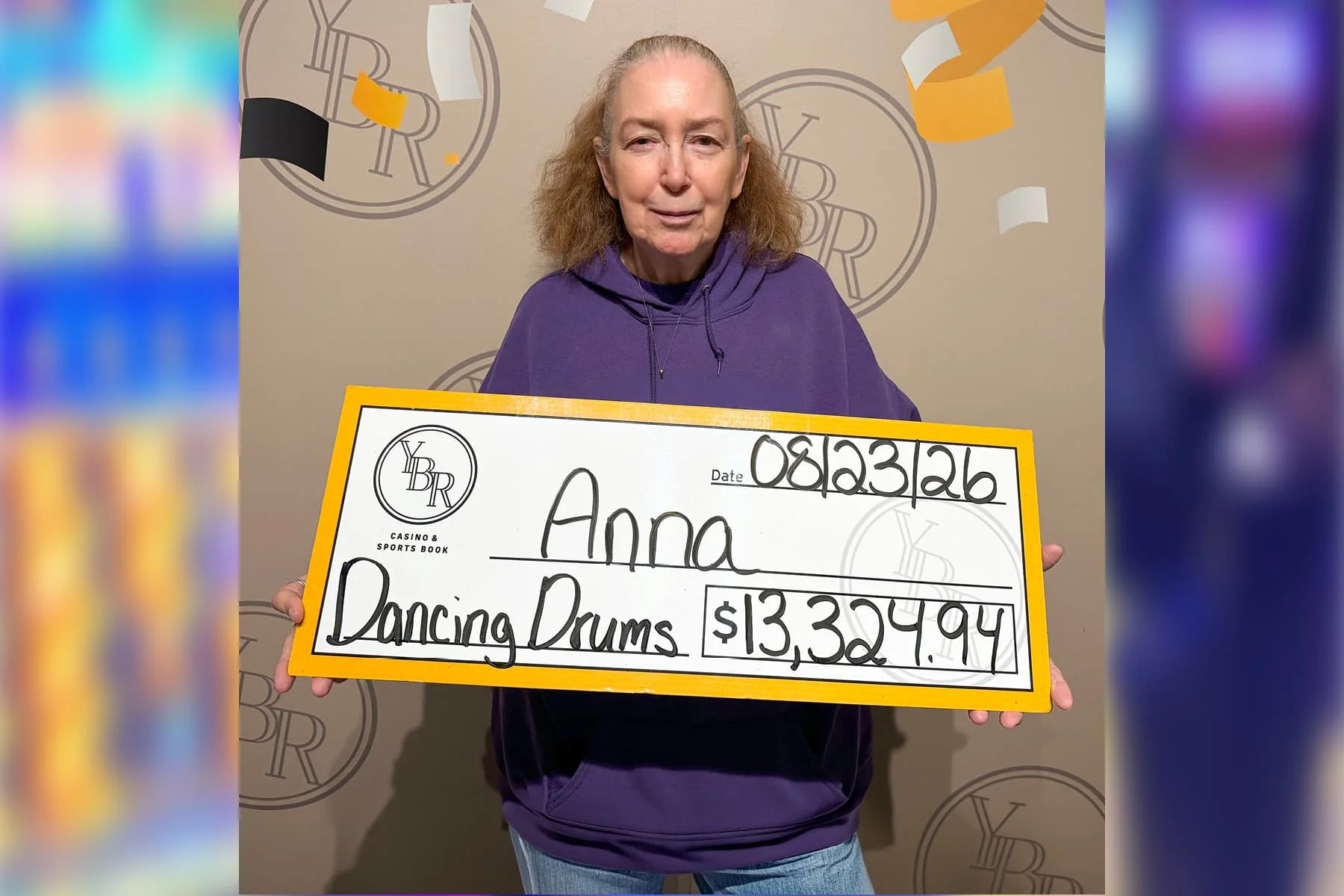 Anna won $13,324