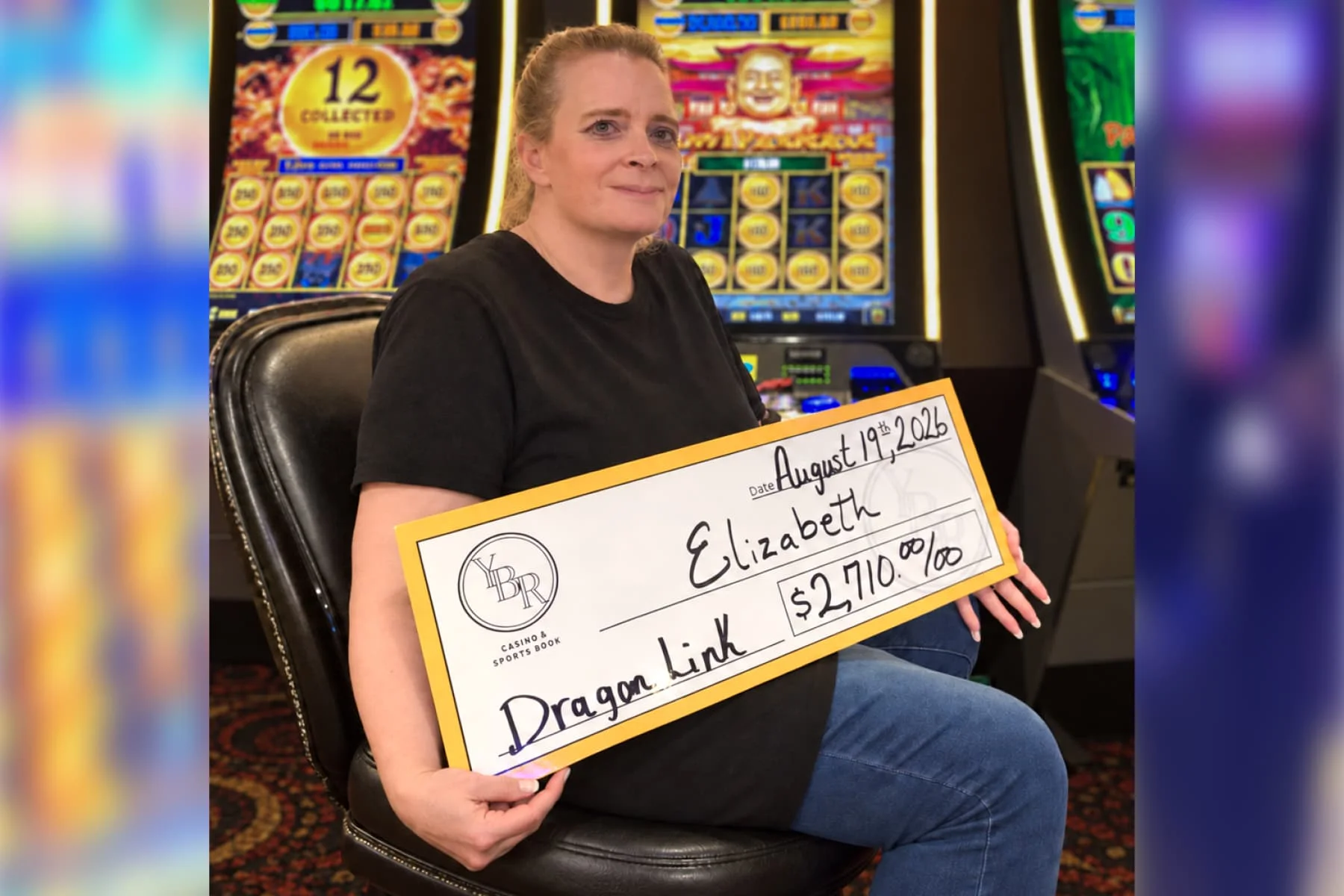 Elizabeth won $2,710
