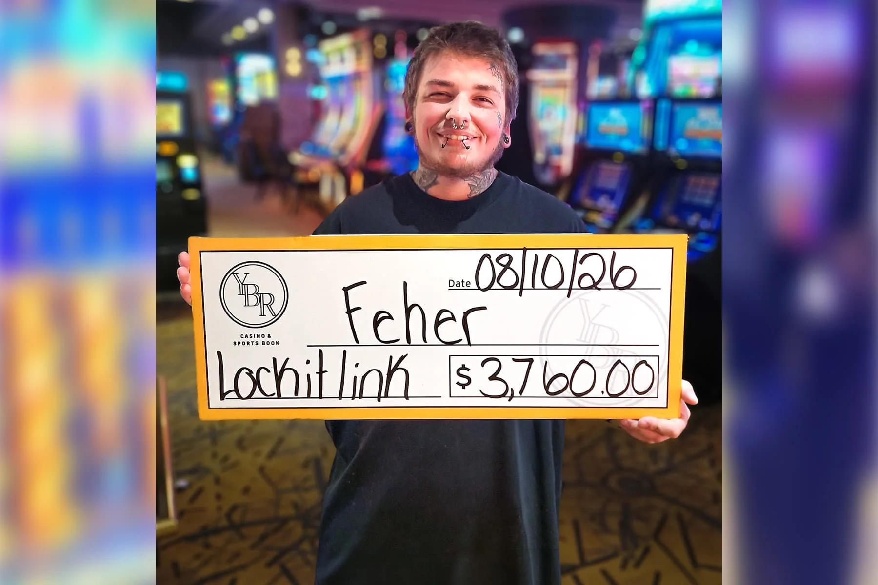 Feher won $3,760