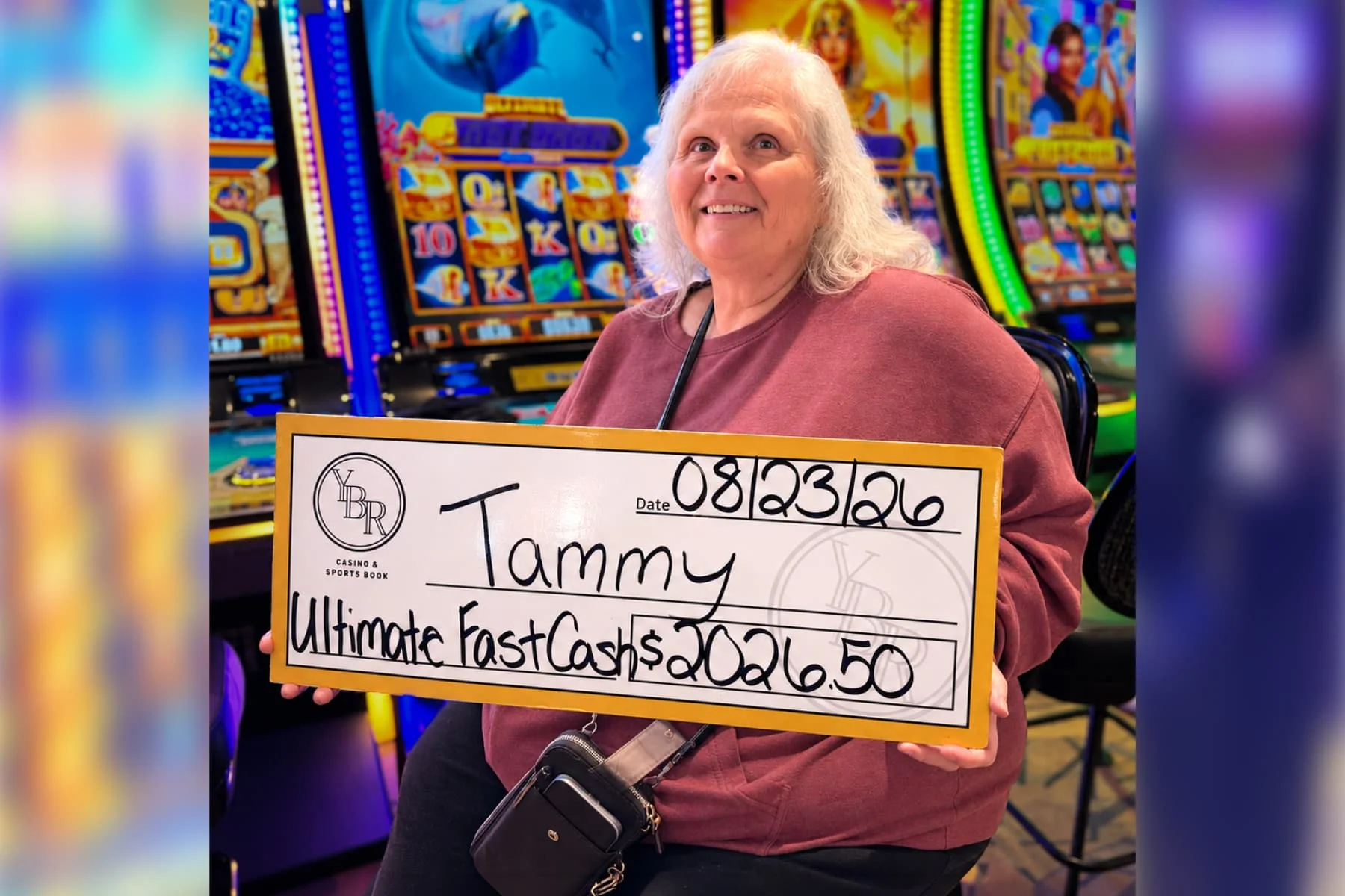 Tammy won $2,026