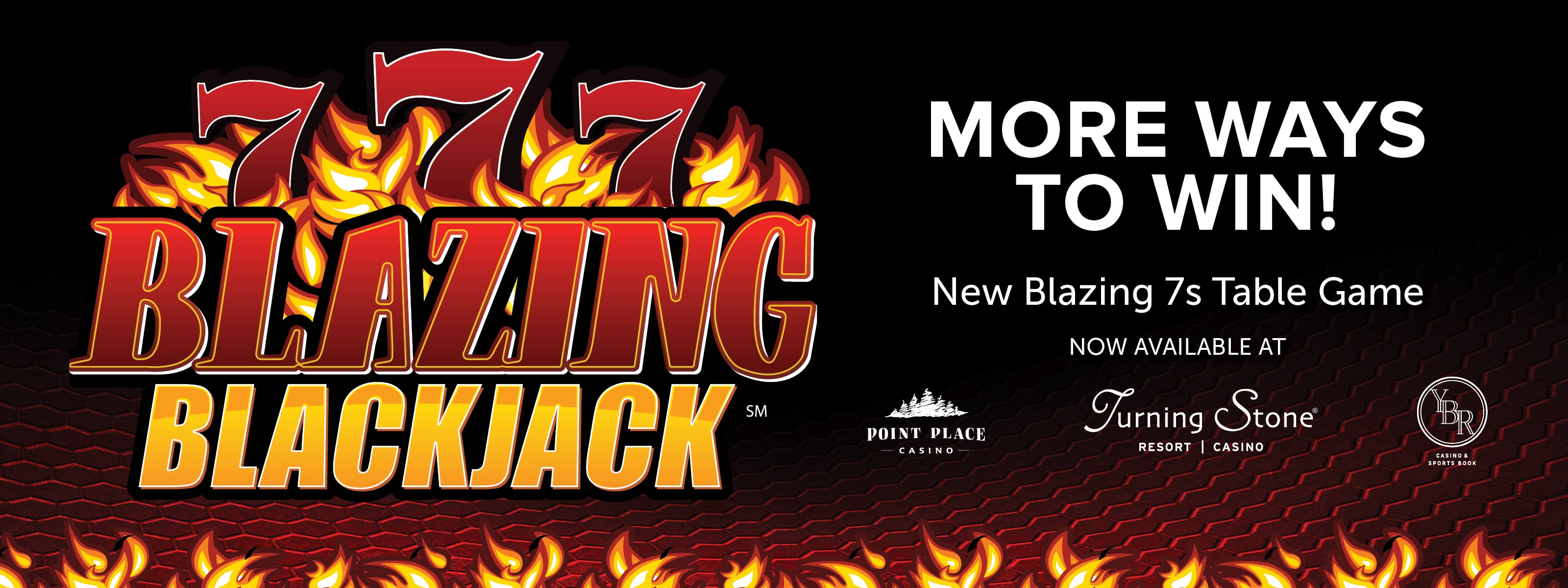 New Blazing 7s Table Game