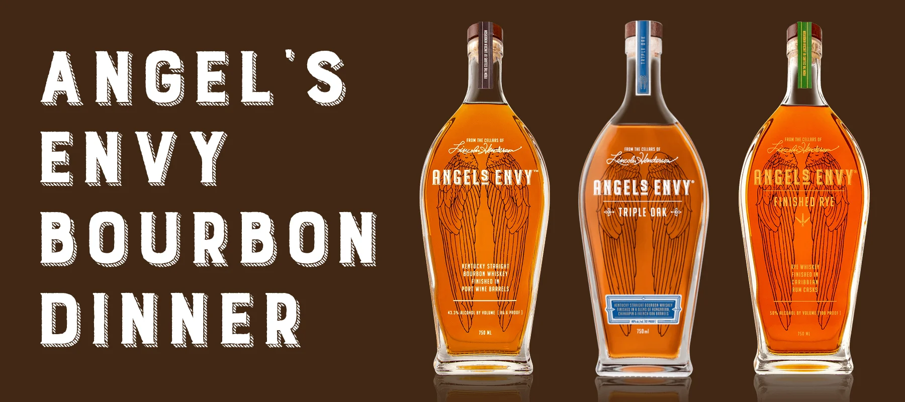 Angel’s Envy Bourbon Dinner Tuesday, September 16, 6pm – 8pm at Brickhouse Kitchen