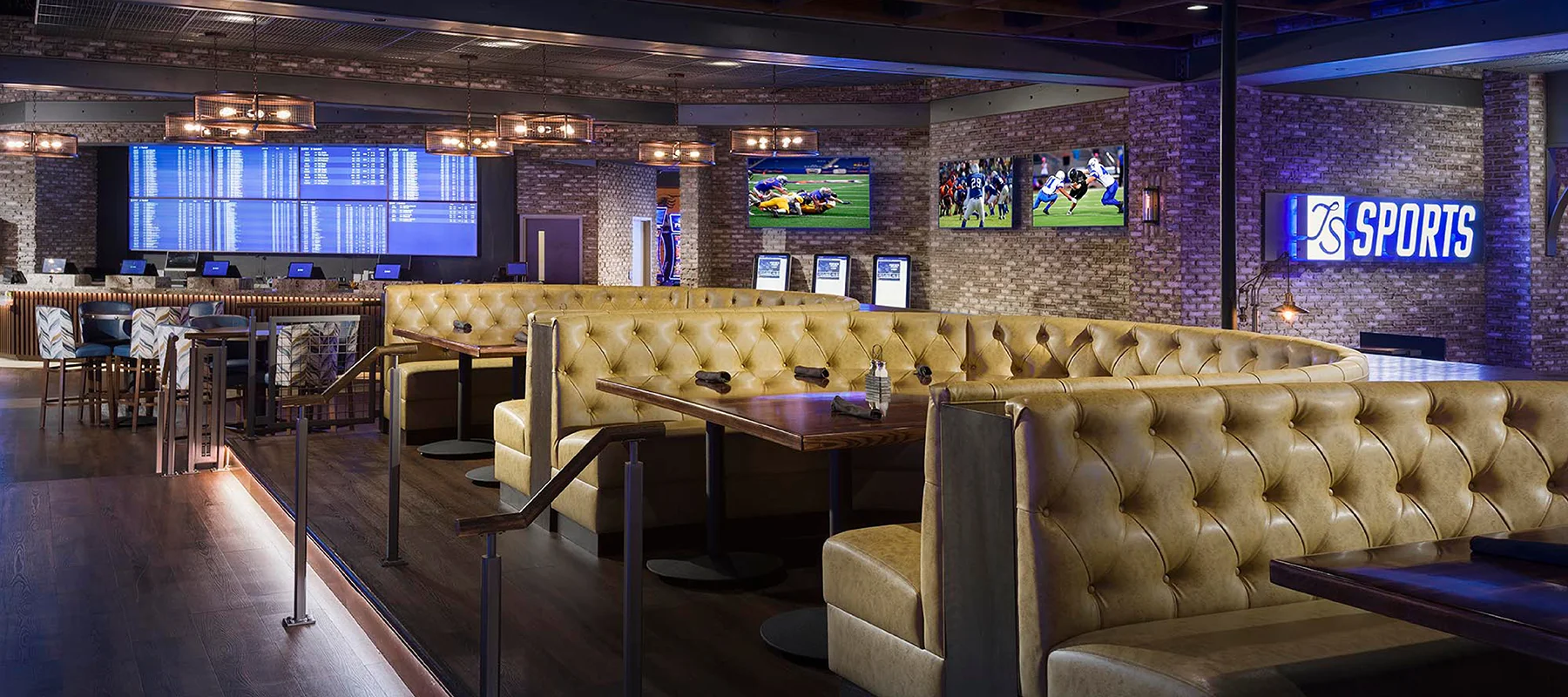 YBR Casino & Sports Book seating area