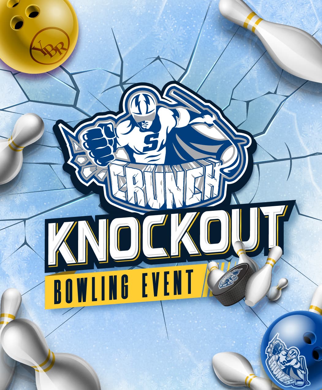 Crunch Knockout Bowling Event