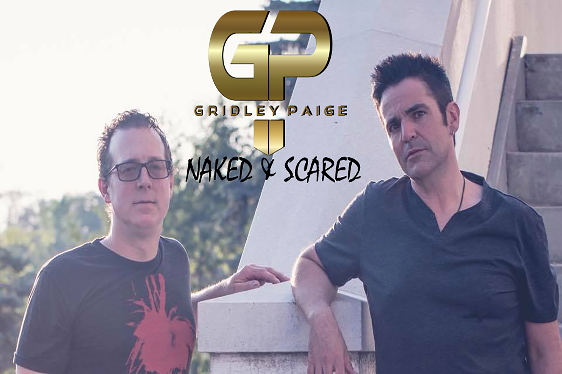 gp naked and scared band image with logo