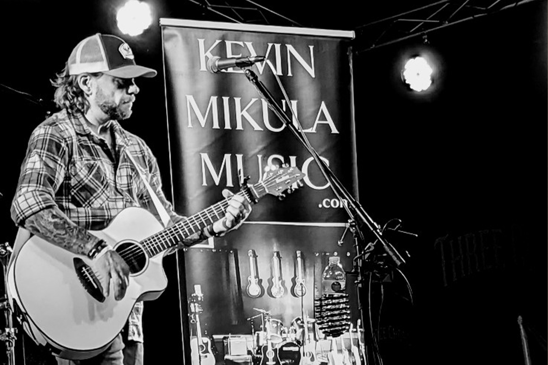 Kevin Mikula Headshot black and white