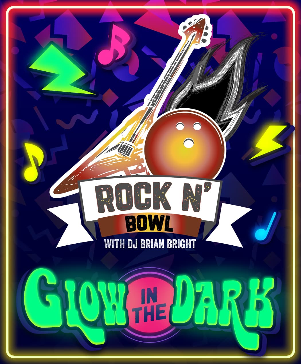 Rock N' Bowl Glow in the Dark