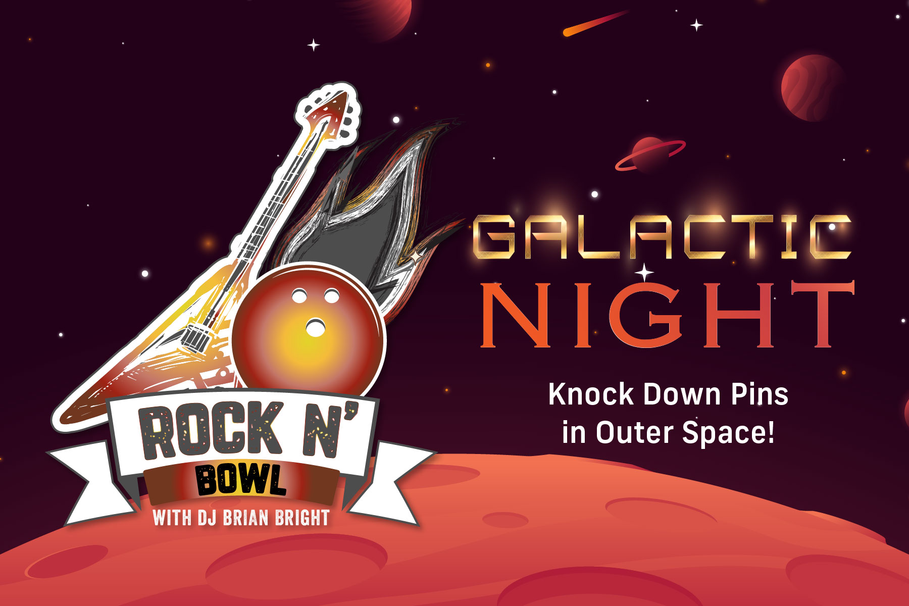 Rock N Bowl Galactic Night