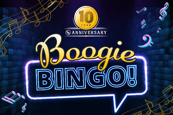 10 Year Anniversary Boogie Bingo
