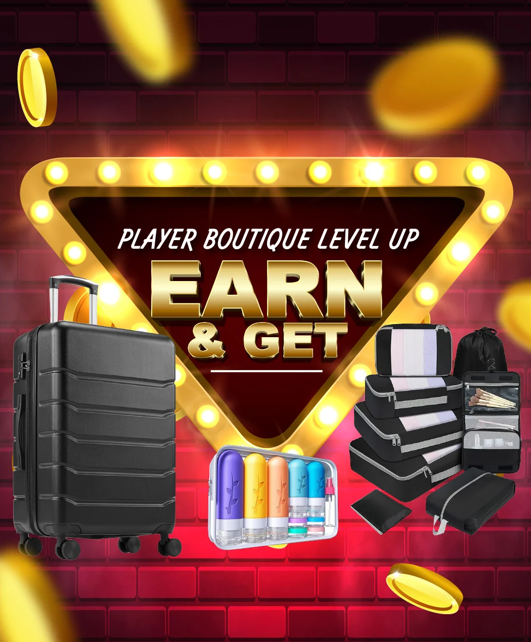 Player Boutique Level Up Earn & Get