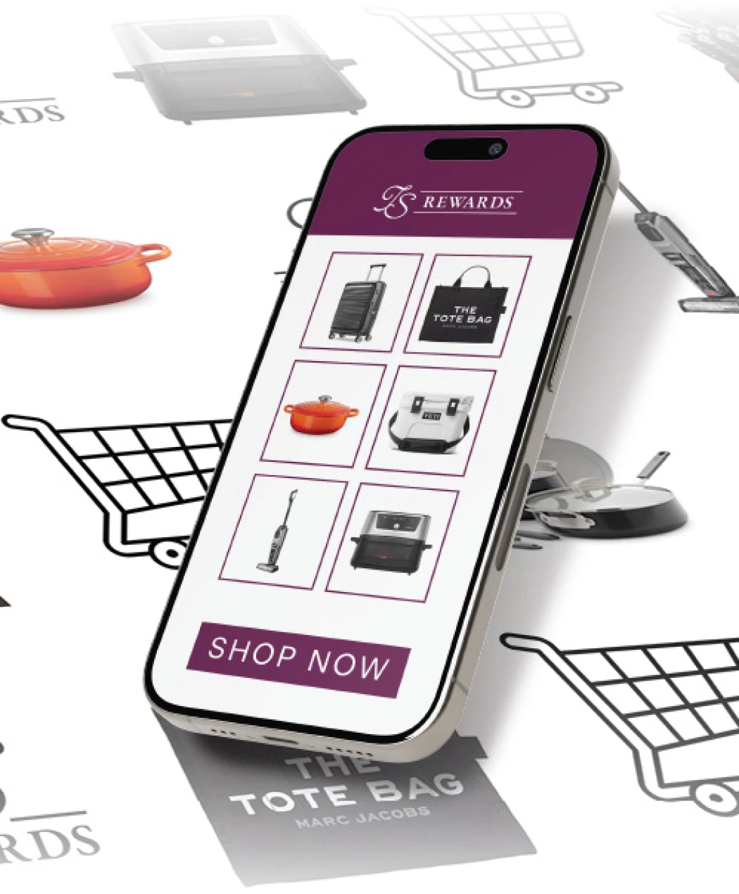 Shop Online With Your TS Rewards Points