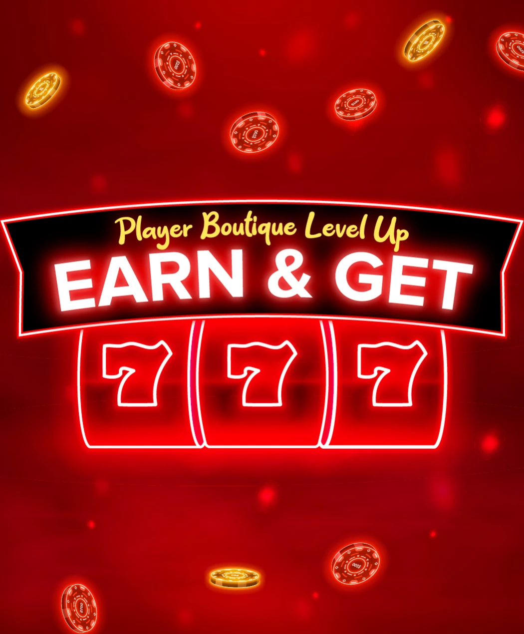 Player Boutique Level Up Earn & Get