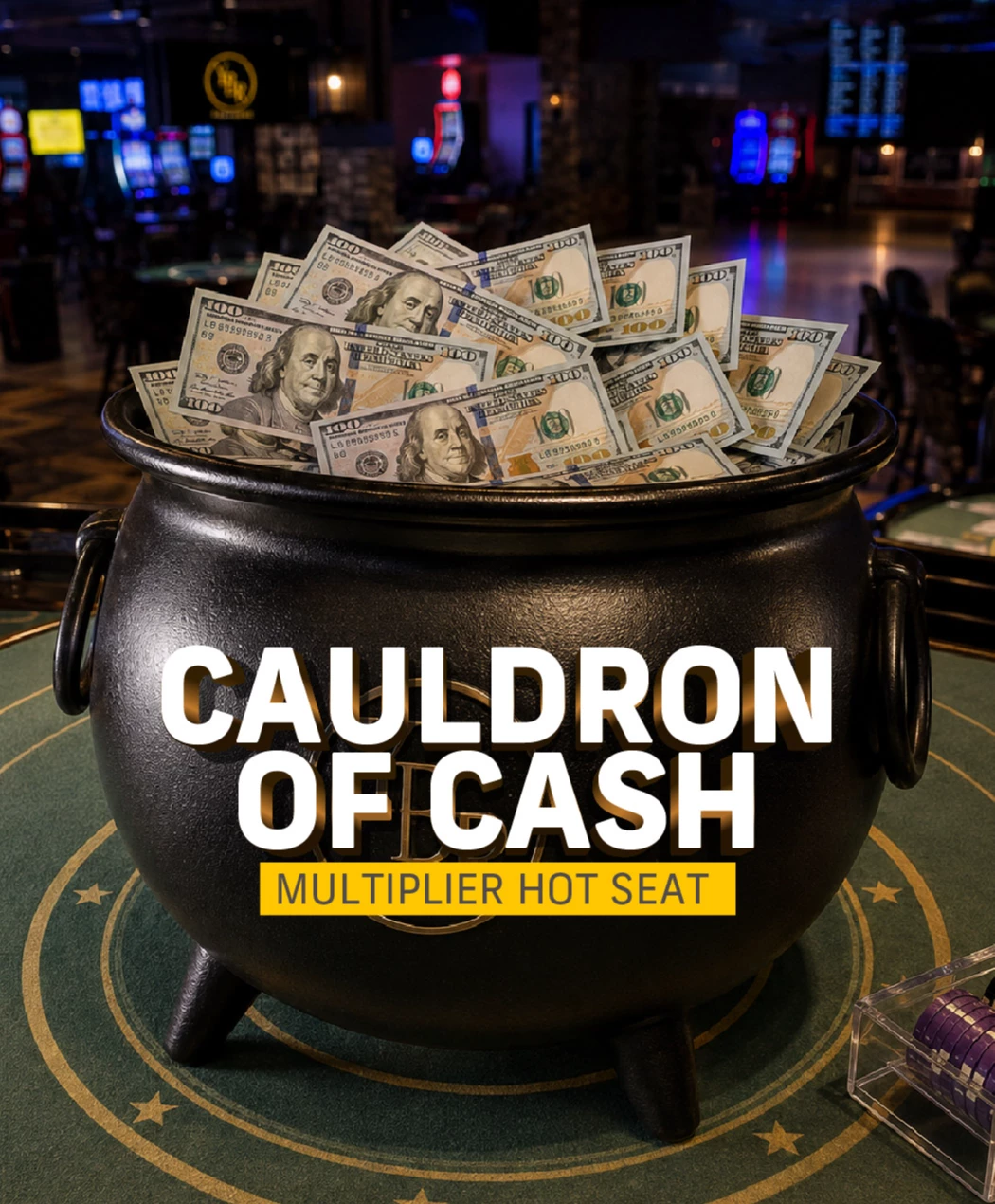 Cauldron of Cash Multiplier Hot Seat