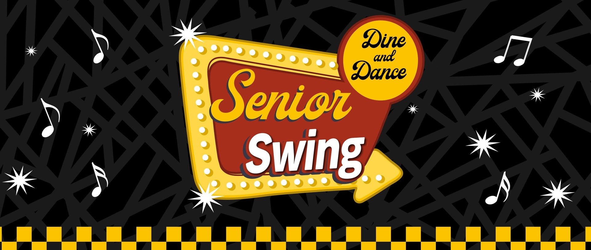 senior swing dine and dance promotion
