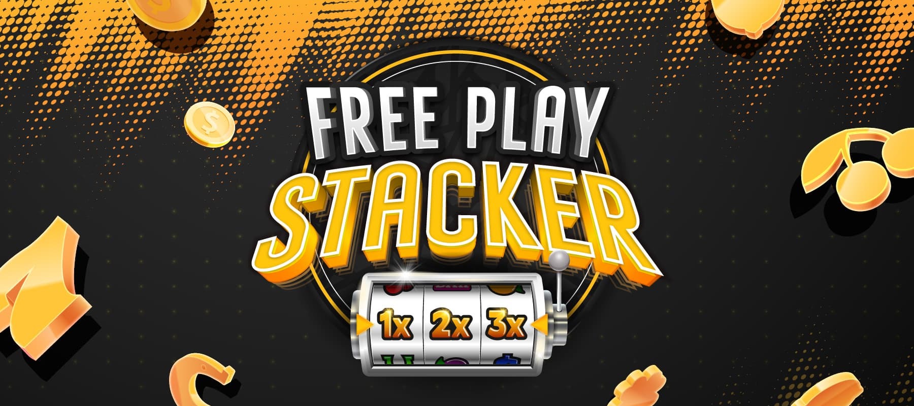 free play stacker promotion at YBR casino and sportsbook