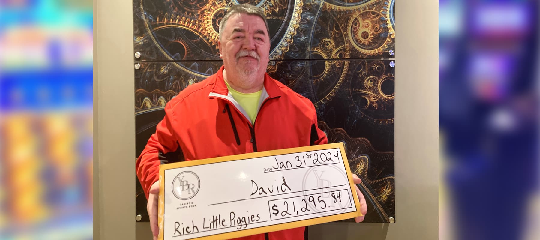 David won $21,295