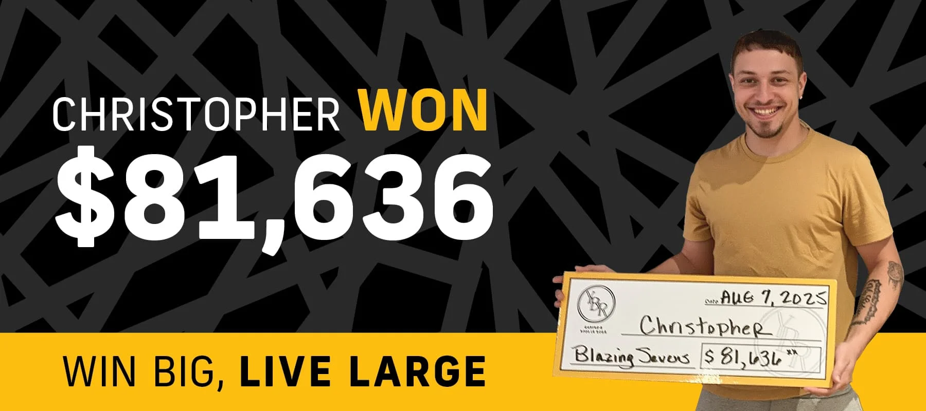Christopher won $81,636